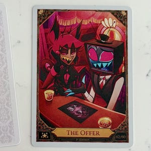 Trading Cards Hazbin Hotel - Etsy