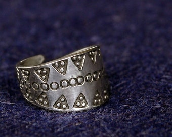 Sterling Silver Viking Ring - Gotland