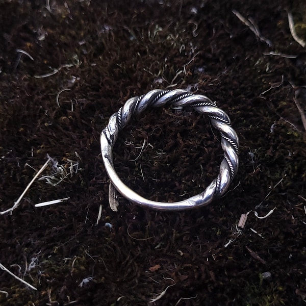 Sterling Silver Viking Ring - Bornholm
