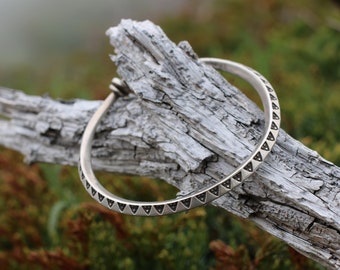 Sterling Silver Viking Arm Ring - Eskilstuna
