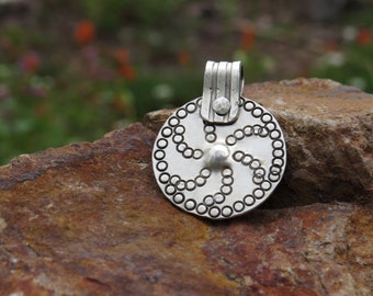 Sterling Silver Viking Shield Pendant