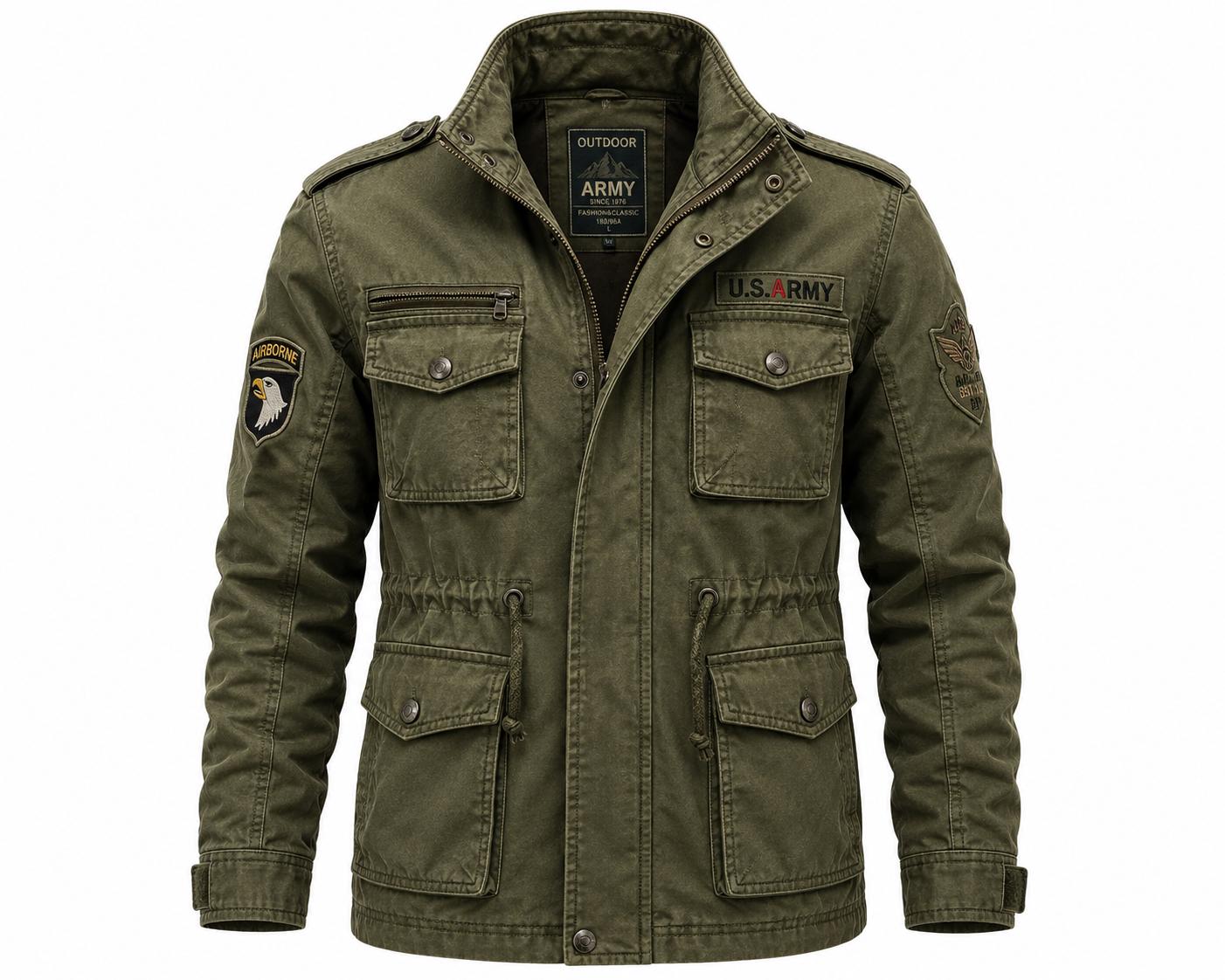 Mens Cotton Field Jacket - Etsy