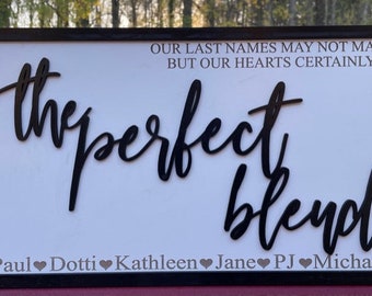The Perfect Blend, blended family, step-family