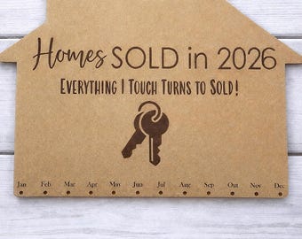 Realtor Celebration Sign, Homes Sold, Sold, Realtor