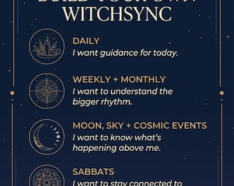 2027 Complete Digital Witch Calendar Bundle | Daily Guidance, Moon Phases, Sabbats & Cosmic Events | UK