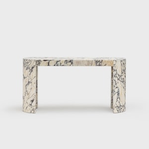 Custom Calcutta Viola Marble Console Tabletop, Rectangular Stone Entryway Furniture