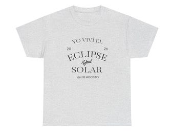 I Lived Through the Solar Eclipse August 18, 2026 T-Shirt | Solar Eclipse Tee