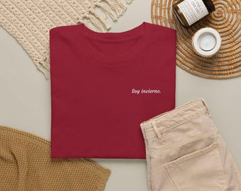 I am winter - Colorimetry T-shirt - Embroidered
