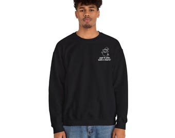 Sweatshirt: What do you want, a scare or death? Cute Halloween dark colors