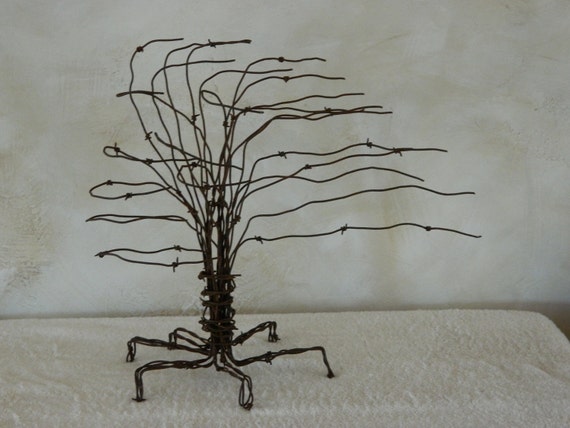 Barbed on sale wire crafts