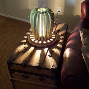 Golden Barrel Cactus Table Lamp