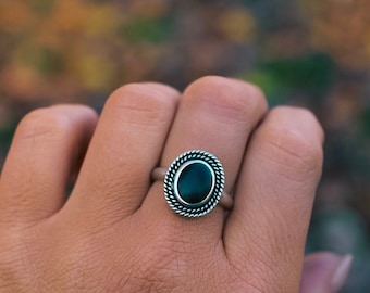 Onyx Rope Ring - 6.25