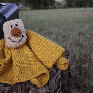 Master&#39;s Blanky **Crochet Pattern**  Lovey Security Blanket