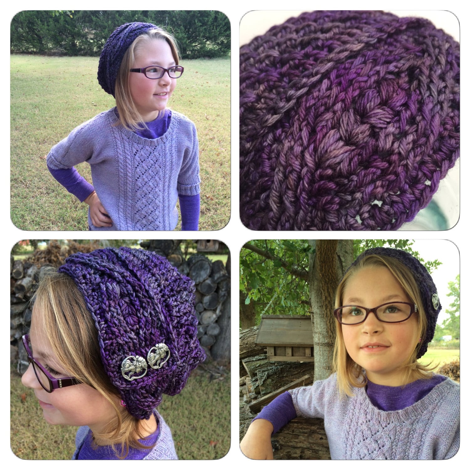 30 Hipster Slouchy Beanie Crochet Patterns for Stylish DIY Hats 24 Rocky Shoal Slouch Hat Pattern