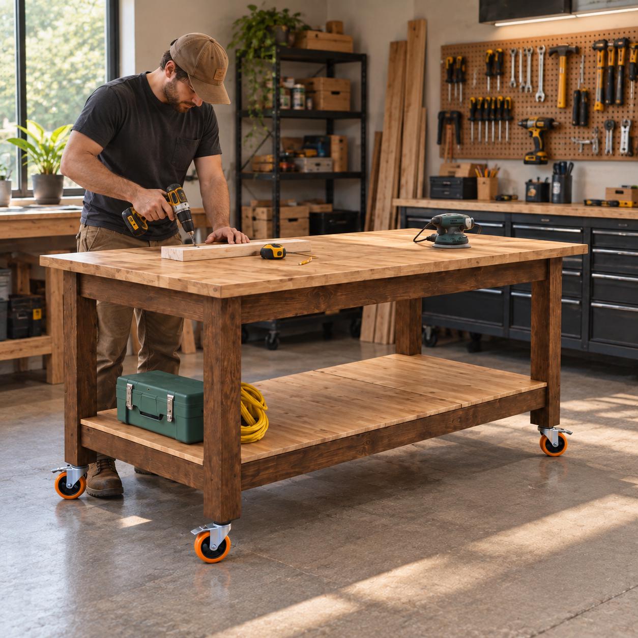 4x8 Workshop Table - Etsy