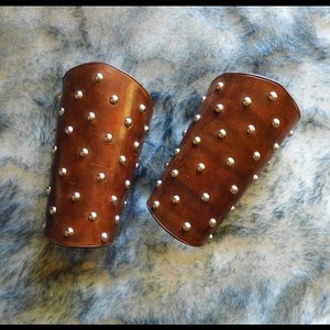 Studded Leather Bracers Leather Armor