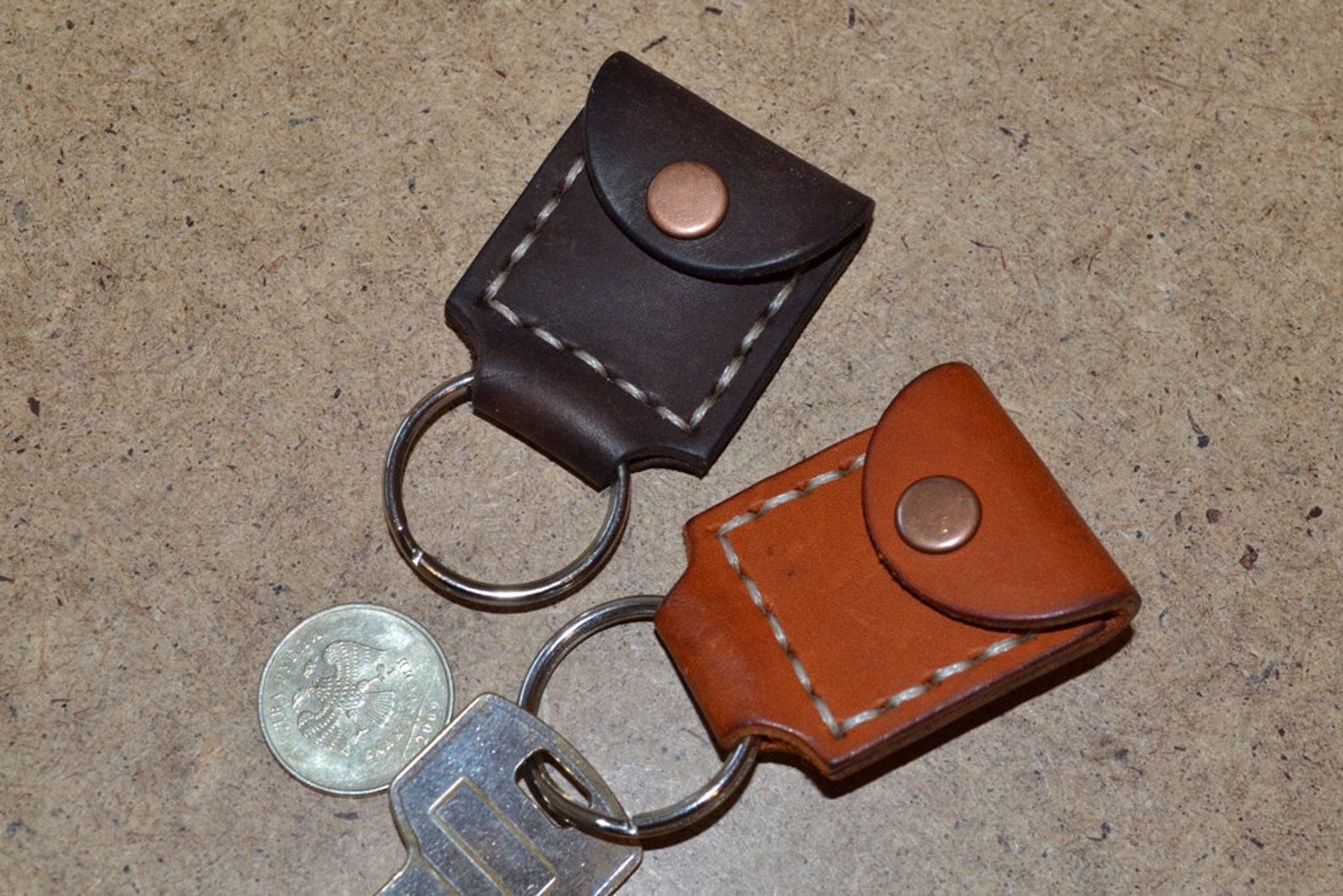 Leather keyringgift handmadePersonalized keyringHand Etsy