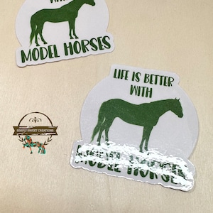 Model Horse Sticker, Horse Sticker, Black Horse, Laptop Sticker, Pony Stickers, Cute Horse Sticker, Horse Decal, Horse Art, Original Artwork