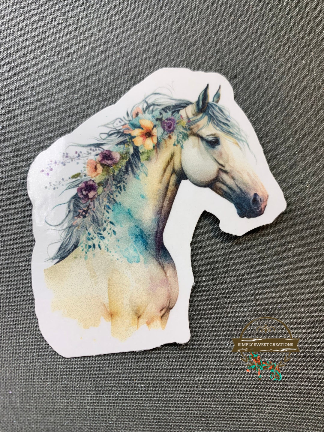 Horse Sticker, Boho Horse, Laptop Sticker, Pony Stickers, Cute Horse