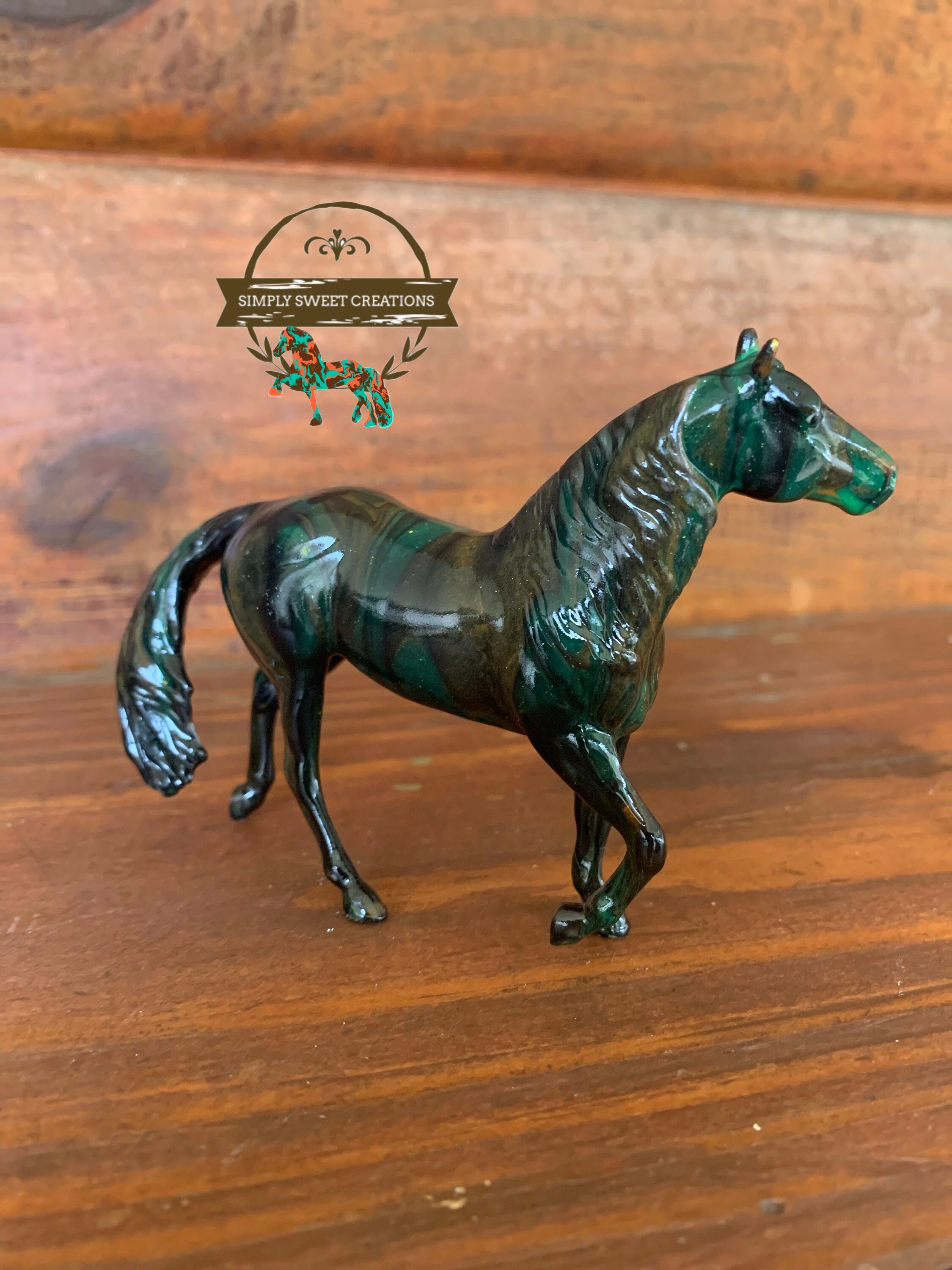 Glow in the Dark Breyer Stablemate Model Horse Blacklight Etsy