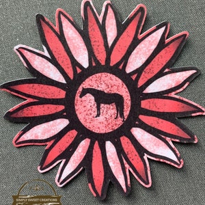 Sonnenblumen Aufkleber, schönes Pferd, Pferdeaufkleber, Sonnenblumenpferd, Laptop Aufkleber, Pony Aufkleber, Pferde Aufkleber, Pferdekunst, Western Aufkleber