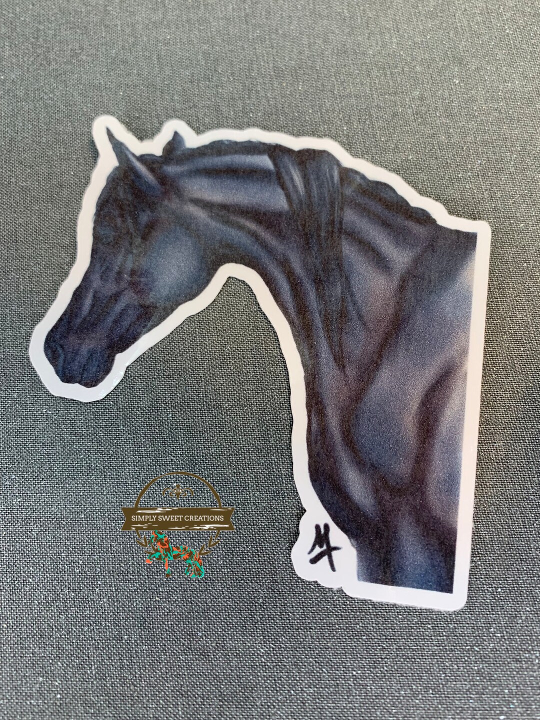 Beautiful Horse, Horse Sticker, Horse, Laptop Sticker, Pony Stickers