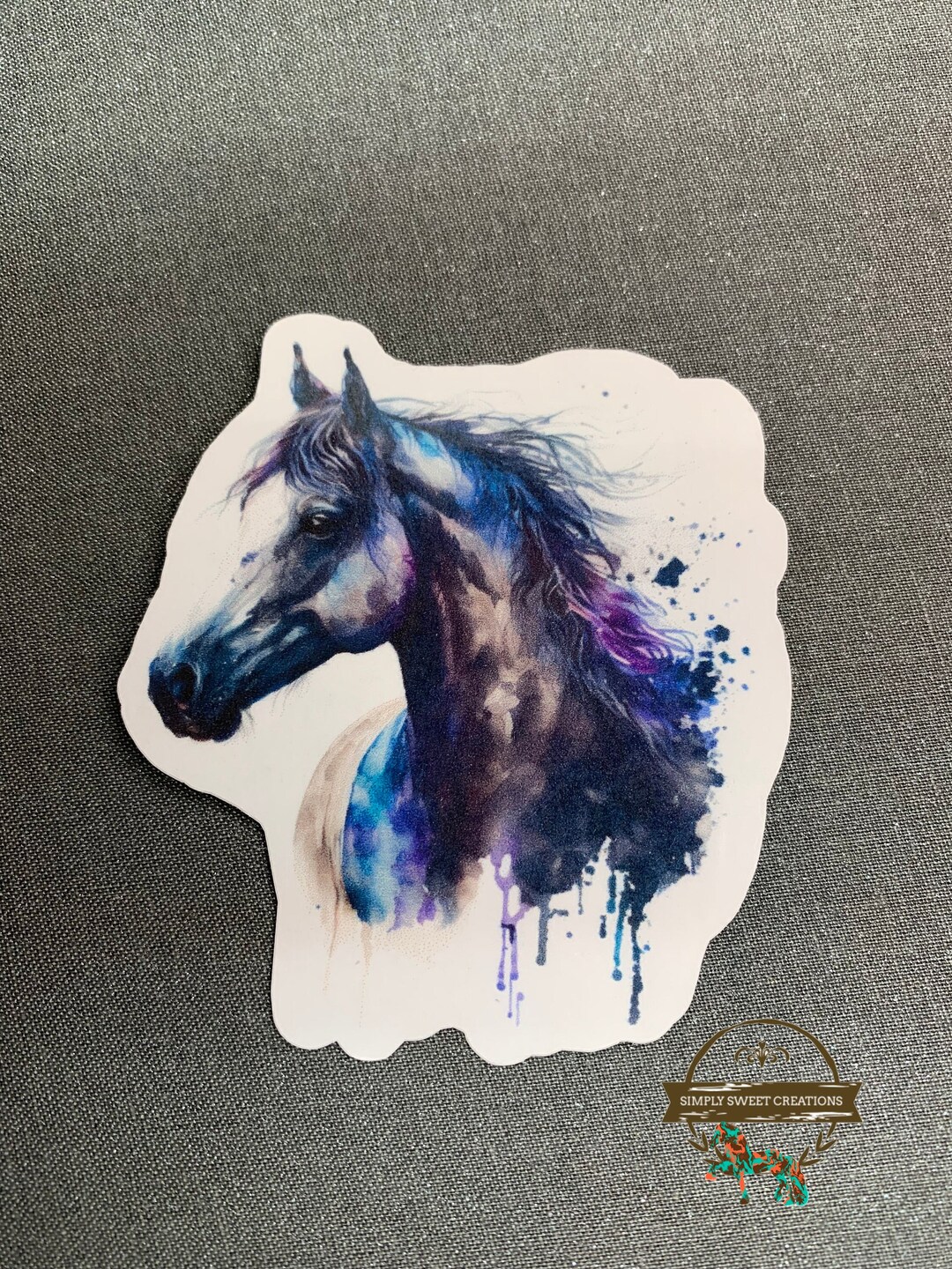 Horse Sticker, Boho Horse, Laptop Sticker, Pony Stickers, Cute Horse