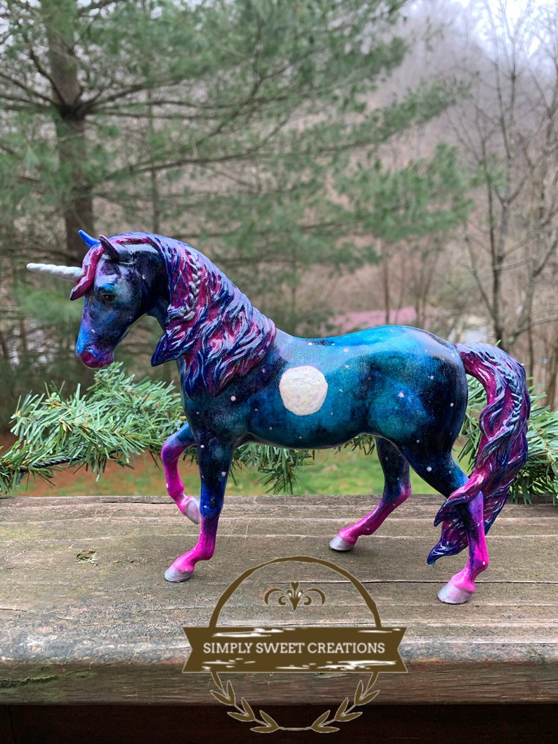 Glow in the Dark Breyer Paddock Pal Model Horse Custom Etsy