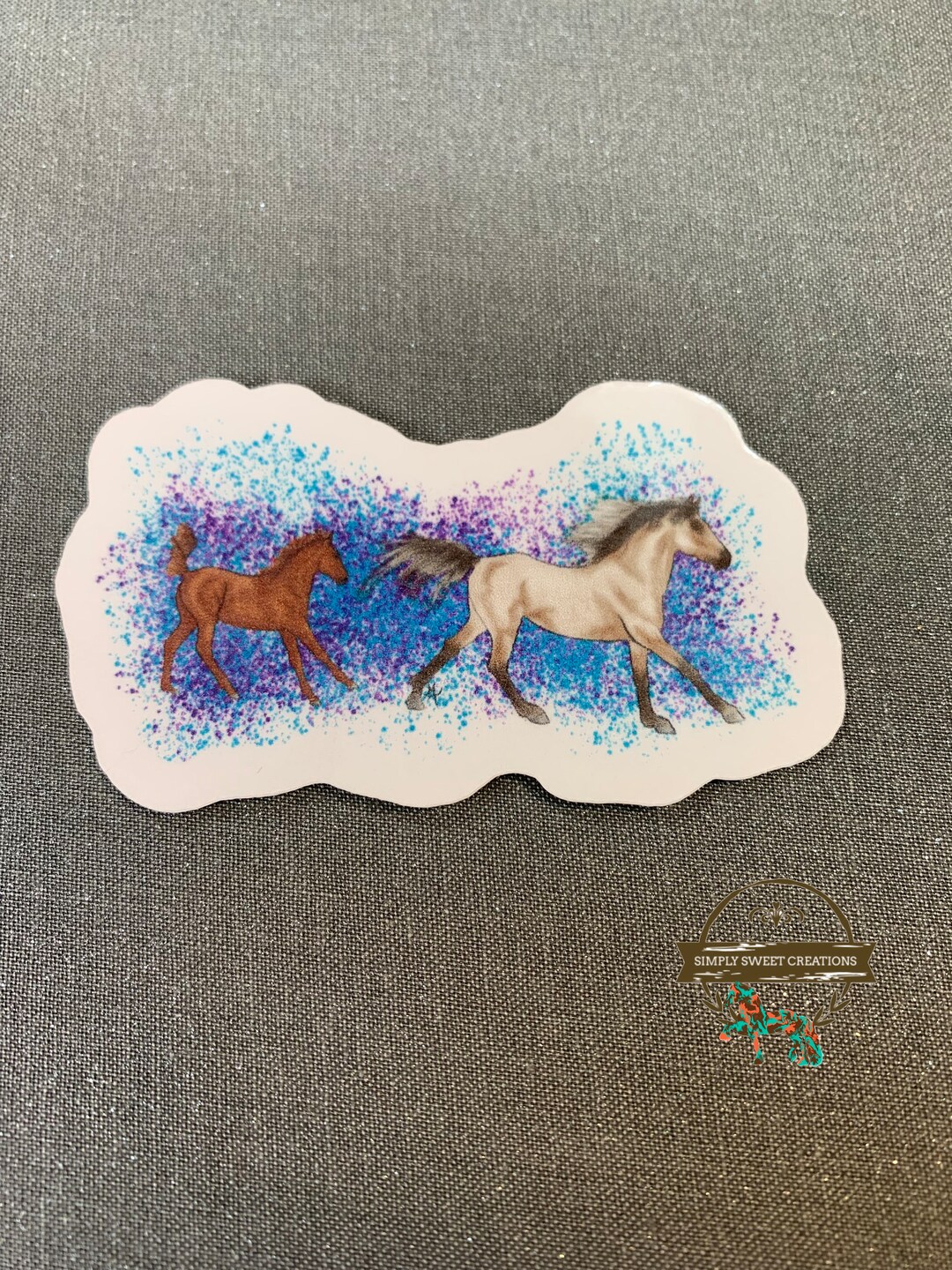 Horse Sticker, Boho Horse, Laptop Sticker, Pony Stickers, Cute Horse
