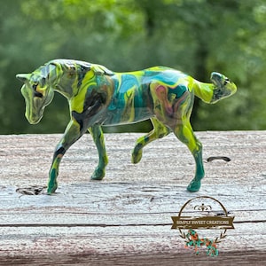 Breyer Stablemate Model Horse Custom Original Hand-painted One Of A Kind Multicolor appaloosa g2