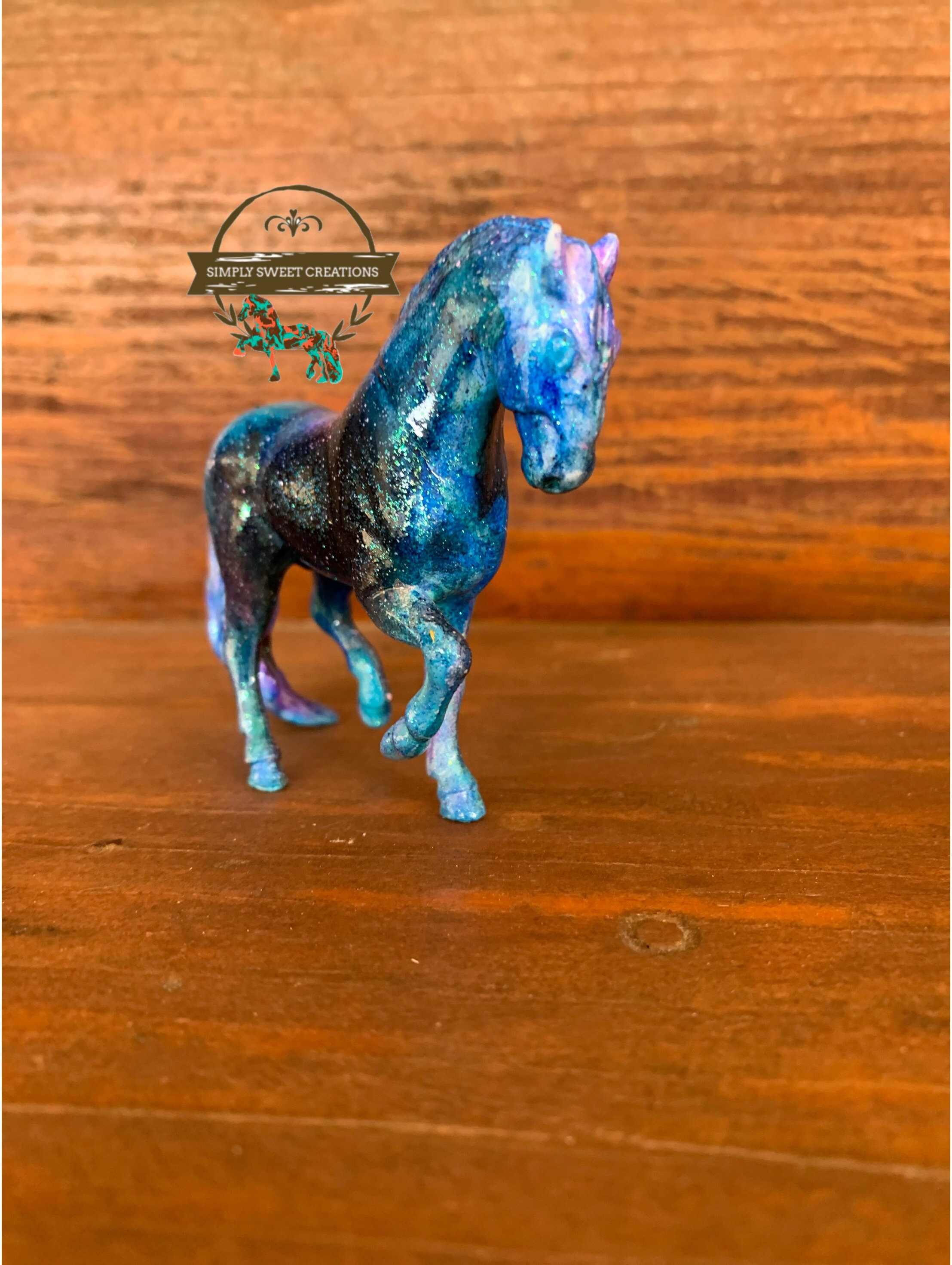 Glow in the Dark Breyer Stablemate Model Horse Custom Original Etsy