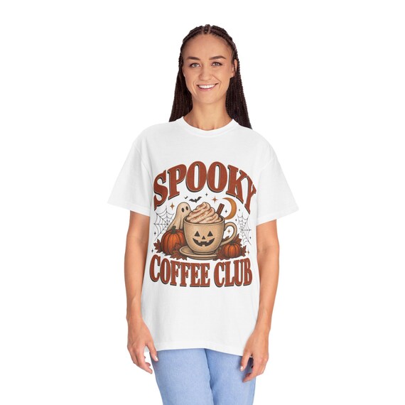 Spooky Book Club Tee, Vintage Ghost Reading Shirt, Autumn Reader Gift