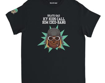 COCO-BANG / Camiseta unisex de cuello redondo de tejido grueso Kurt Cobain / Gildan® 5000