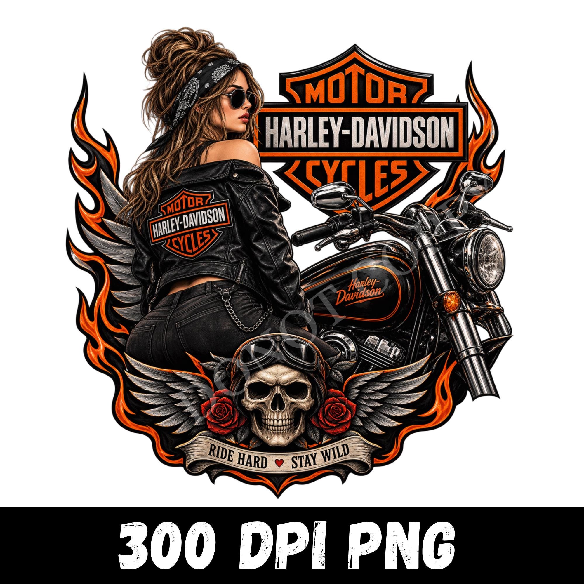 Harley Davidson Skull Patches - Etsy
