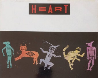 HEART Bad Animals 1987 UK Issue Original Vinyl Lp Album 33 rpm Record ESTU2032