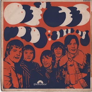 BEE GEES Words EP 1968 Portugal Issue Very Rare Original 7&quot; 45 rpm Vinyl Single Record 60050