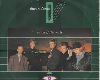 DURAN DURAN Union Of The Snake 1983 Uk Issue Original 7" 45rpm Vinyl Single Record New Romantic Pop 80s music EMI5429