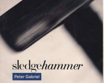 PETER GABRIEL Sledgehammer 1986 South Africa Issue Very Rare Original 7" 45 rpm Vinyl Single Record VS673