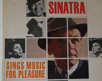 FRANK SINATRA Sings Music For Pleasure 1968 Uk Issue Original Lp 33rpm Album Vinyl Record Music Swing Jazz Pop 60s Ratpack Vegas MFP1120