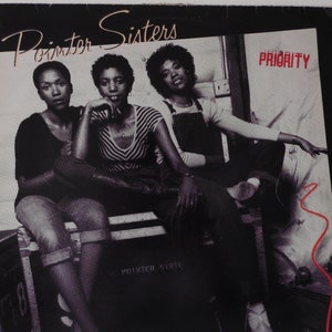 POINTER SISTERS Priority 1979 Uk Issue Original Lp 33 rpm Vinyl Album Record K52161