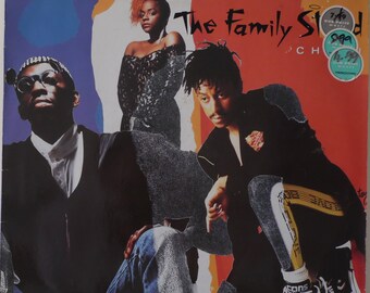 The FAMILY STAND Chain 1989 Uk issue Original 33rpm Vinyl Album Lp Record WX349
