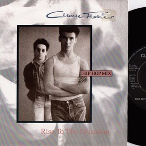 CLIMIE FISHER Rise To The Occasion 1987 Uk Issue Original 7&quot; 45 rpm Vinyl Single Record mx33