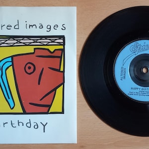 ALTERED IMAGES Happy Birthday 1981 Uk Original Rare 7&quot; 45 rpm Vinyl Single Record EPCA1522