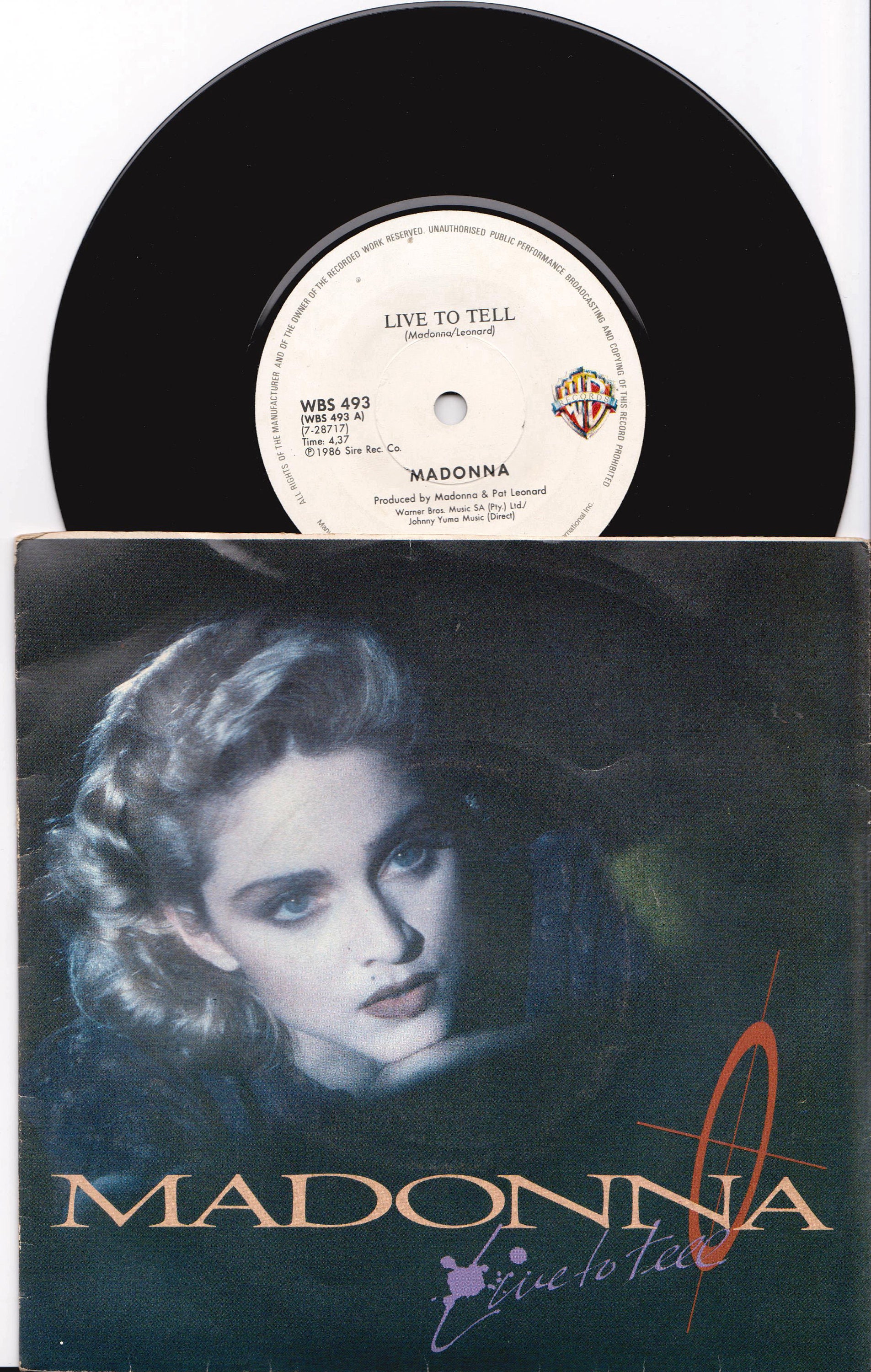 Madonna Living For Love The Performances EP 2LP Vinyl Limited Clear 12  Record