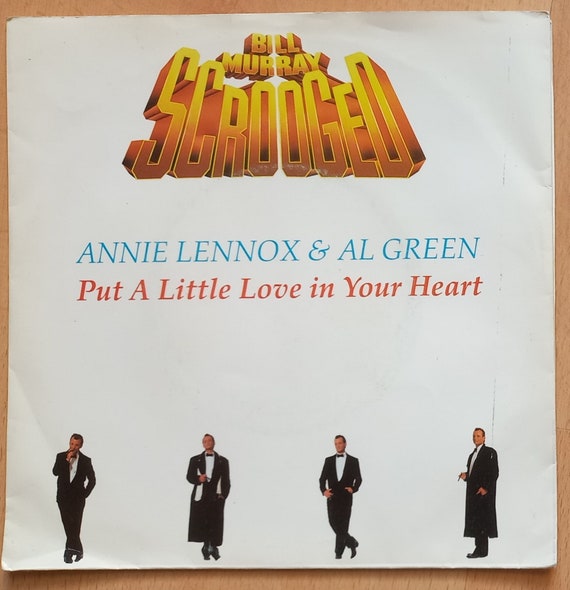 Annie Lennox & Al Green - Put A Little Love In Your Heart 1988 Portugal 7" 45rpm Vinyl Record
