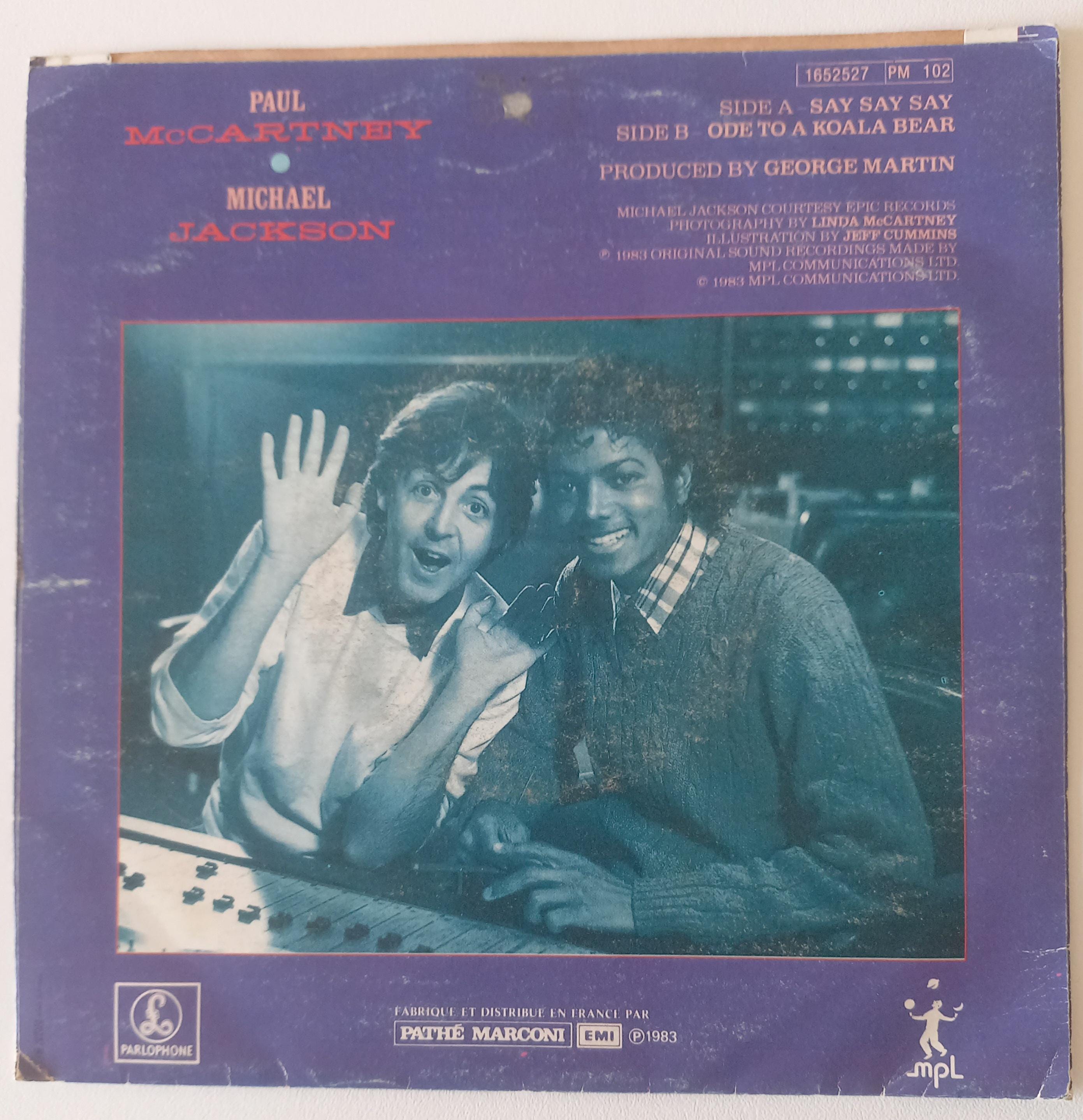 Paul Mccartney & Michael Jackson – Say Say Say 1983 French