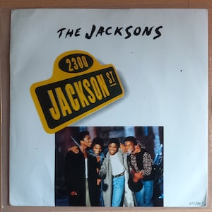 The JACKSONS 2300 Jackson Street 1989 Uk Issue Original 7&quot; 45 rpm Vinyl Single Record 655206 7