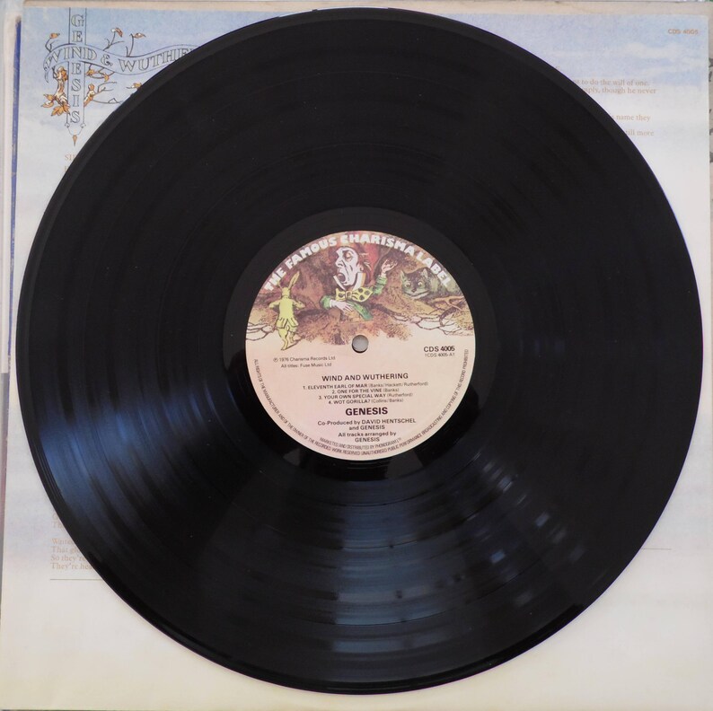 GENESIS Wind And Wuthering UK 1976 33 rpm LP Album Vinyl Etsy GENESIS Wind And Wuthering UK 1976 33 rpm LP Album Vinyl Etsy