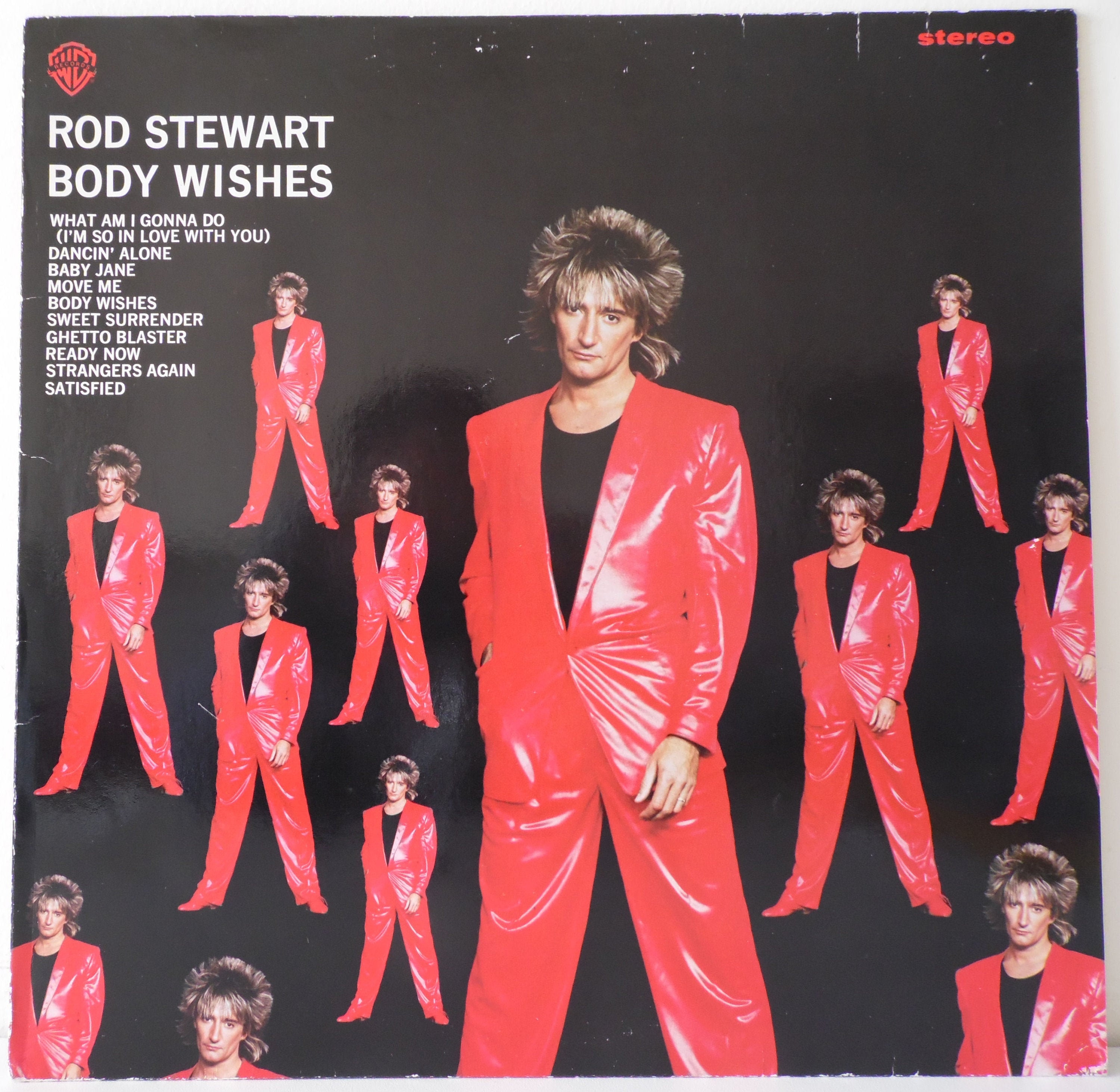 ROD STEWART Body Wishes 1983 German Issue Original Vinyl Lp Album 33rpm