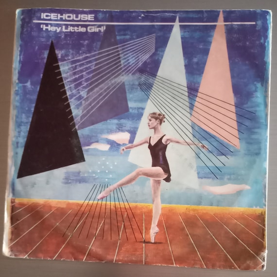 Icehouse "Hey Little Girl" 1983 Portugal 7" 45 RPM Single Vinyl Record
